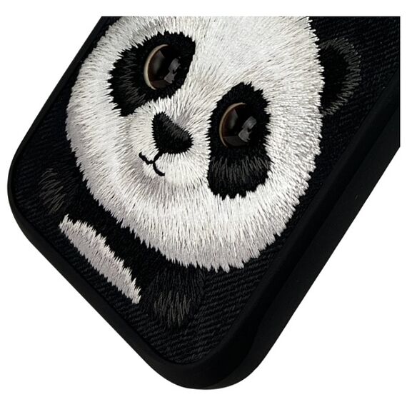 Nimmy Big Eyed Pet 2.0 Panda case for iPhone 16 Pro - black | Techbox