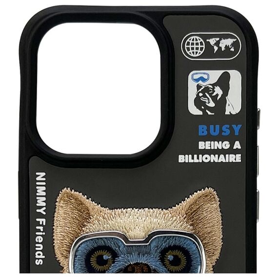 Nimmy Cool&amp;Cute 2.0 Case for iPhone 15 Pro - Black - Uncategorized Cases (2) - Cases - Techbox