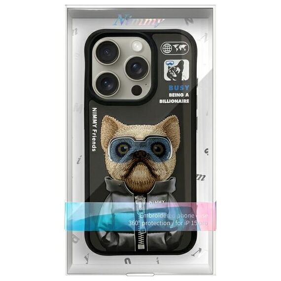 Nimmy Cool&amp;Cute 2.0 Case for iPhone 15 Pro - Black - Uncategorized Cases (2) - Cases - Techbox
