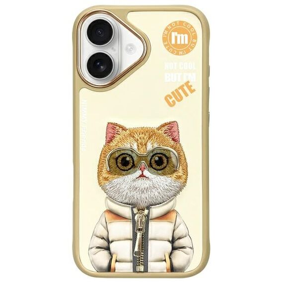 Nimmy Cool&amp;Cute 2.0 Cat Case for iPhone 16 - Green | Techbox