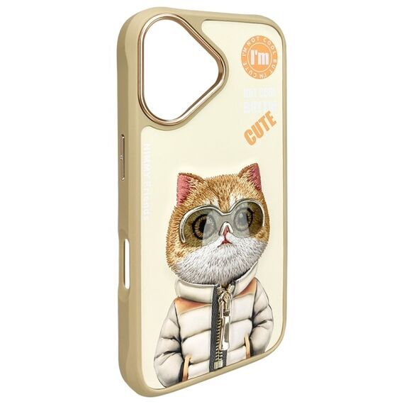 Nimmy Cool&amp;Cute 2.0 Cat Case for iPhone 16 - Green | Techbox