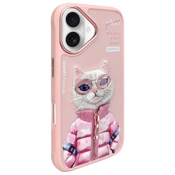 Nimmy Cool&amp;Cute 2.0 Cat Case for iPhone 16 - Pink | Techbox