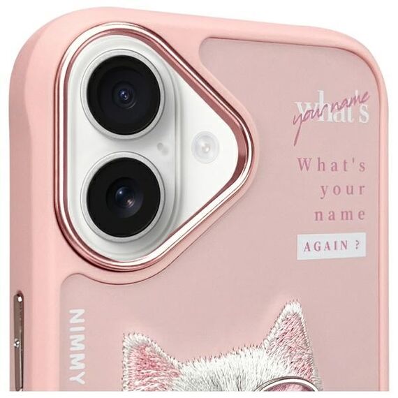 Nimmy Cool&amp;Cute 2.0 Cat Case for iPhone 16 - Pink | Techbox