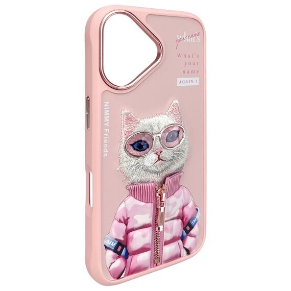 Nimmy Cool&amp;Cute 2.0 Cat Case for iPhone 16 - Pink | Techbox