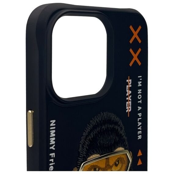 Nimmy Cool&amp;Cute 2.0 Monkey Case for iPhone 15 Pro - Black - Uncategorized Cases (2) - Cases - Techbox