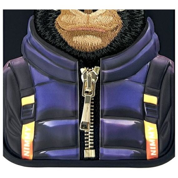 Nimmy Cool&amp;Cute 2.0 Monkey case for iPhone 16 - black - Apple Cases - Cases - Techbox