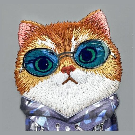 Nimmy Glasses Cool Cat iPhone 16 Case - Gray - Uncategorized Cases (2) - Cases - Techbox
