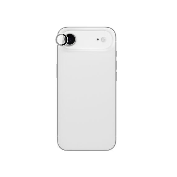 AmazingThing Lens Glass for iPhone 17 Air with Silver Aluminum Frame - Uncategorized Screen Protection (2) - Screen & Camera Protection - Techbox