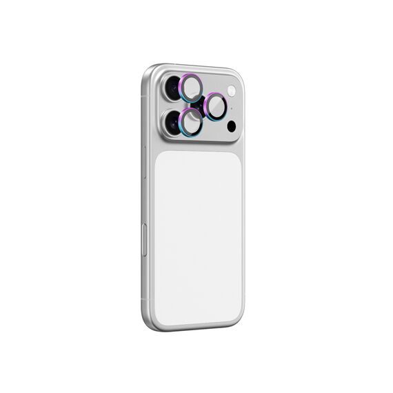 AmazingThing Lens Glass for iPhone 17 Pro / Pro Max with Rainbow Aluminum Frame | Techbox