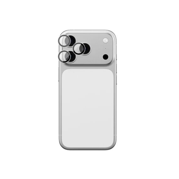 AmazingThing Sapphire Camera Glass for iPhone 17 Pro / Pro Max - with Black Frame | Techbox