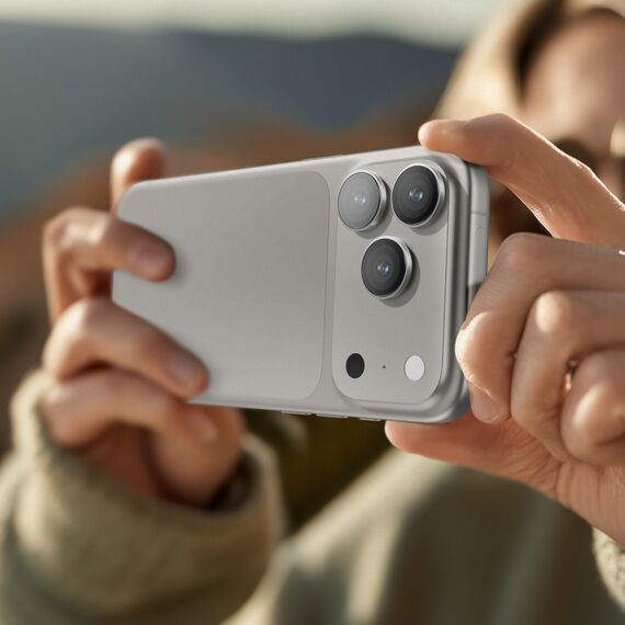 AmazingThing Sapphire Camera Glass for iPhone 17 Pro / Pro Max - with Silver Frame | Techbox