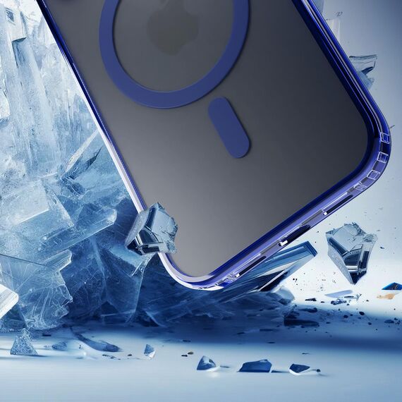 3mk Frosty MagCase for iPhone 17 Air - Blue