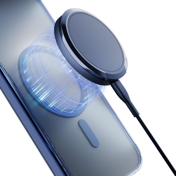3mk Frosty MagCase for iPhone 17 Air - Blue