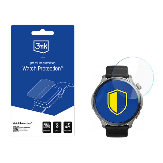 3mk Watch Protection ARC Smartwatch Screen Protector Film for Amazfit Balance 2 | Techbox