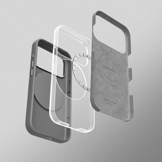 AmazingThing Cloudie iPhone 17 Pro Case with Stand - Gray - Apple Cases - Cases - Techbox