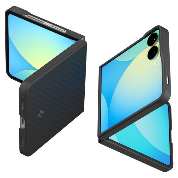 Spigen AirSkin Aramid Case for Samsung Galaxy Z Flip 7 - Black - Uncategorized Cases (2) - Cases - Techbox
