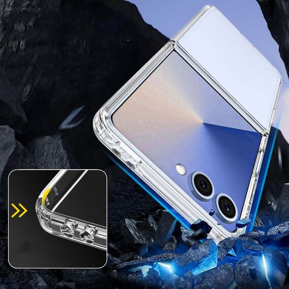 Tech-Protect FlexAir Hybrid Case for Samsung Galaxy Z Flip 7 - Transparent - Uncategorized Cases (2) - Cases - Techbox