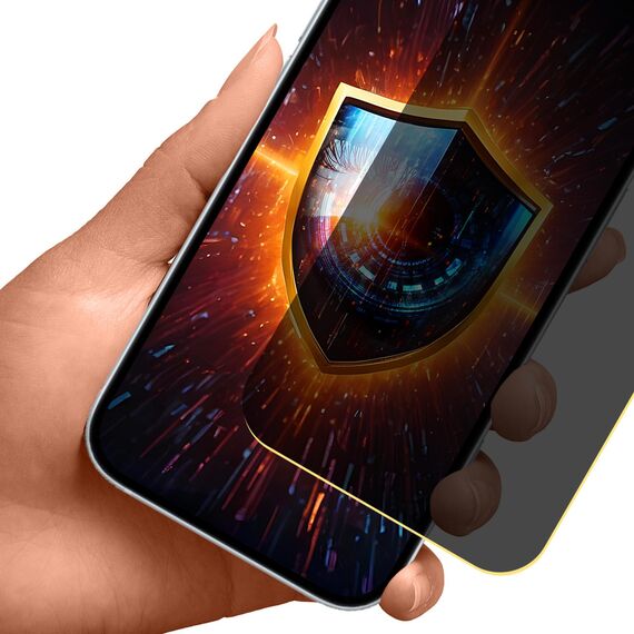 3mk Silky Matt Privacy Privacy Screen Protector for Apple iPhone 17