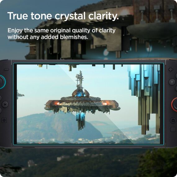 Spigen Glas.Tr ”EZ FIT” Tempered Glass 2-pack for Nintendo Switch 2 - Transparent | Techbox