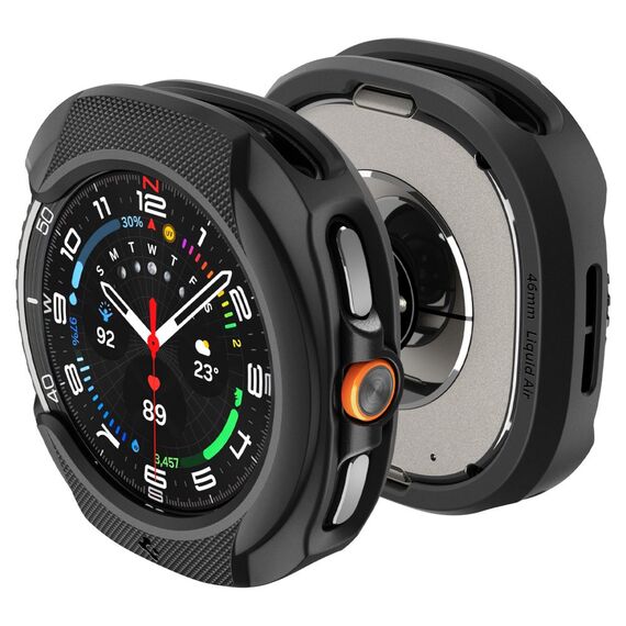 Spigen Liquid Air Case for Samsung Galaxy Watch 8 Classic 46mm - Black - Accessories - Smartwatches & Accessories - Techbox