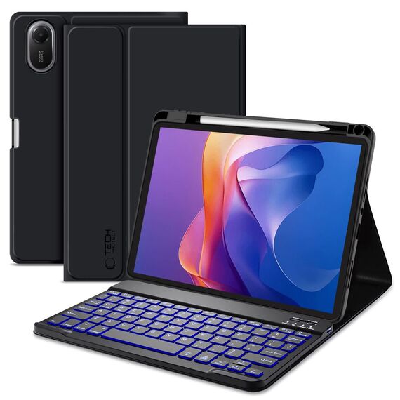 Tech-Protect SC Pen Case for Xiaomi Redmi Pad 2 11.0 with Keyboard - Black - Tablet Accessories - Tablet PC & Accessories - Techbox