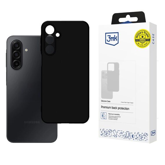 3mk Silicone Case for Samsung Galaxy A17 5G - Black