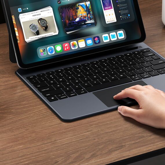 Etui z klawiaturą Dux Ducis (MK series) na iPad Pro 13" (2024) - czarne - Tablet Accessories - Tablet PC & Accessories - Techbox