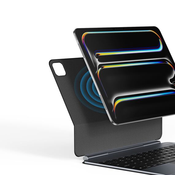Etui z klawiaturą Dux Ducis (MK series) na iPad Pro 13" (2024) - czarne - Tablet Accessories - Tablet PC & Accessories - Techbox