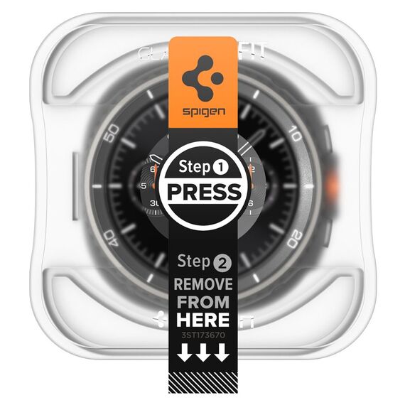 Spigen Glas.TR ”Ez-Fit” Tempered Glass for Samsung Galaxy Watch 8 46mm - Transparent | Techbox