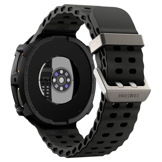 Spigen Rugged Armor Case for Samsung Galaxy Watch 8 40mm - Matte Black | Techbox