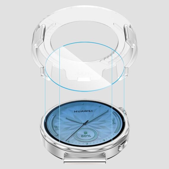 Tech-Protect Easy Set+ 2-pack tempered glass for Huawei Watch GT 5 41 mm - transparent | Techbox