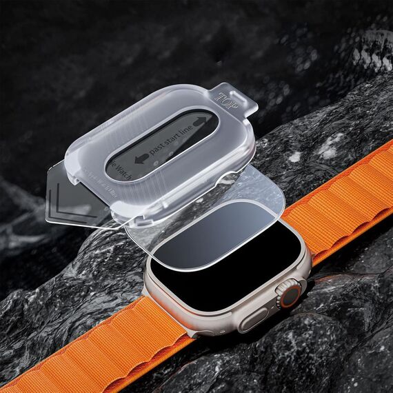 Tech-Protect Easy Set+ Tempered Glass 2-pack for Apple Watch Ultra 1/2 49mm - Clear | Techbox