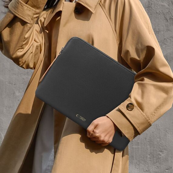 Tech-Protect Fleece Laptop Bag 15-16 - Black | Techbox