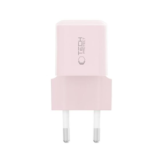 Tech-Protect NCM25 USB-C PD 25W Wall Charger - Pink