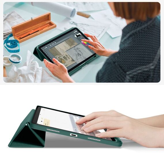 Tech-Protect SC Pen Canvas iPad 10.9” case 10 / 2022 / 11” 11 / 2025 - green | Techbox