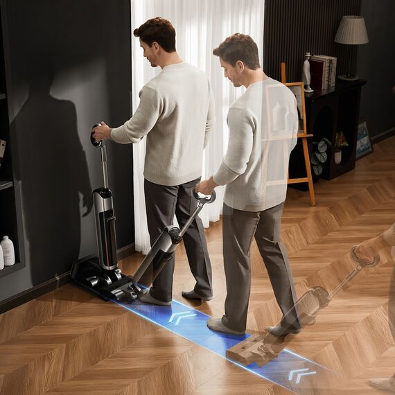 UWANT D700 Upright Vacuum Cleaner with Mopping Function and Charging Station - Gray | Techbox