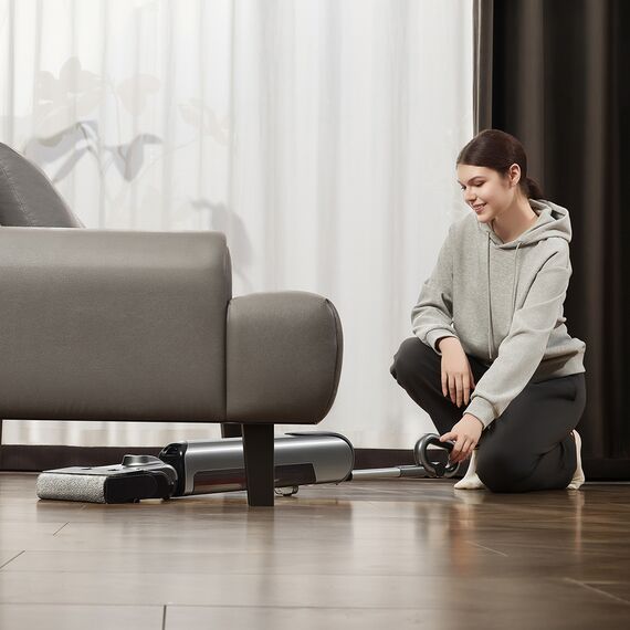 UWANT D700 Upright Vacuum Cleaner with Mopping Function and Charging Station - Gray | Techbox