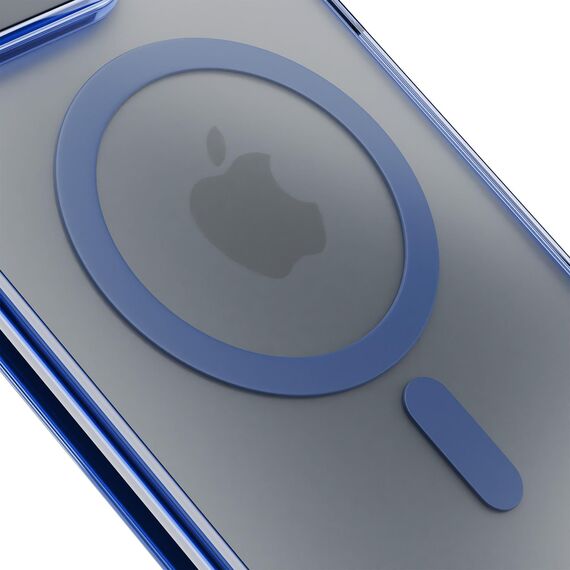 3mk Frosty MagCase for iPhone 17 - blue