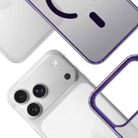 3mk Frosty MagCase for iPhone 17 Pro - Purple