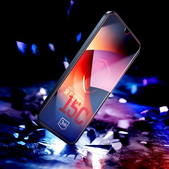 3mk HardGlass tempered glass for Xiaomi Redmi 15C | Techbox
