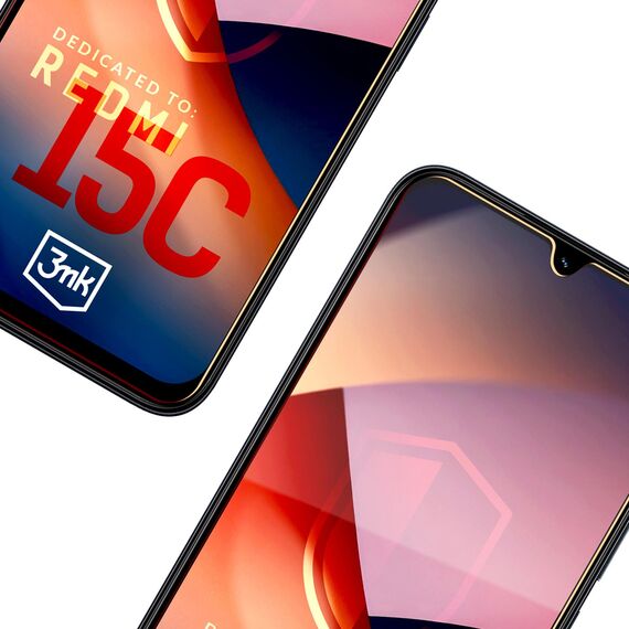 3mk HardGlass tempered glass for Xiaomi Redmi 15C | Techbox