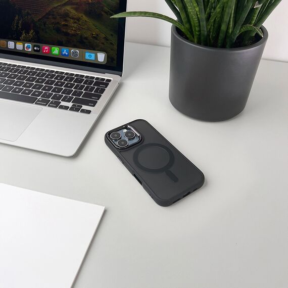 MagSafe Compatible Fashion Case for iPhone 17 Air - Black | Techbox