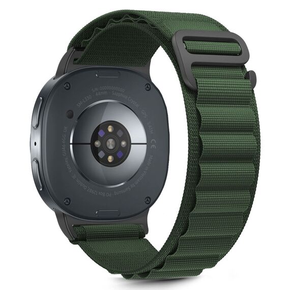 Tech-Protect Nylon Stripe Strap for Samsung Galaxy Watch 40/44/46 mm - Green | Techbox