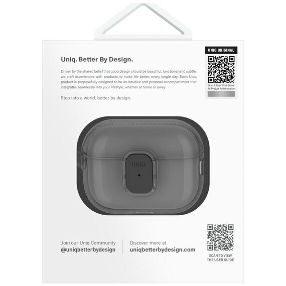 Uniq Glase Pro Case for AirPods Pro 2 - Pink - Smartphone Accessories - Cables & Accessories - Techbox