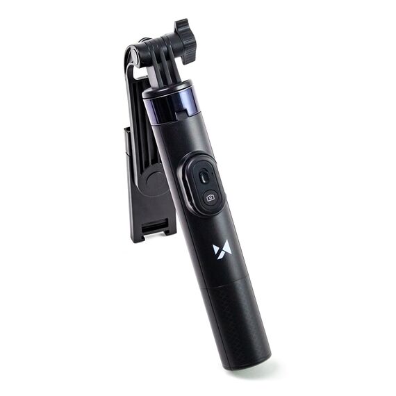 Wozinsky Selfie stick WC1Y30S teleskopowy tripod 1.3m z uchwytem na telefon - czarny