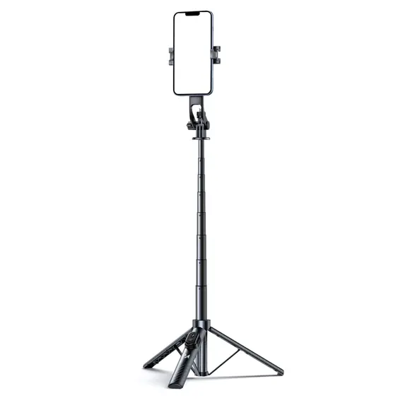 Wozinsky Selfie stick WC1Y30S teleskopowy tripod 1.3m z uchwytem na telefon - czarny