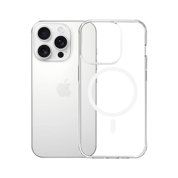 3mk Armor MagCase for iPhone 15 Pro Max - Transparent