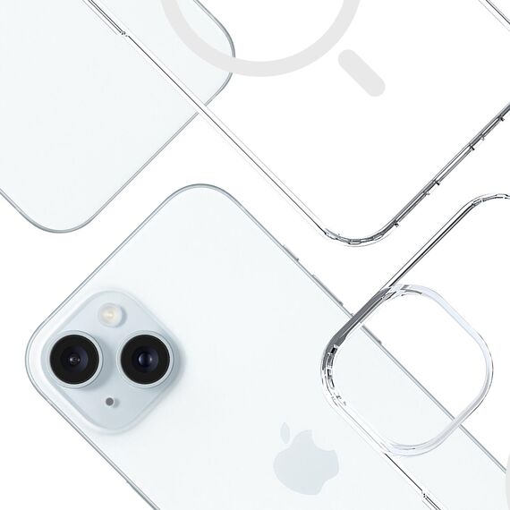 3mk Armor MagCase for iPhone 15 - transparent