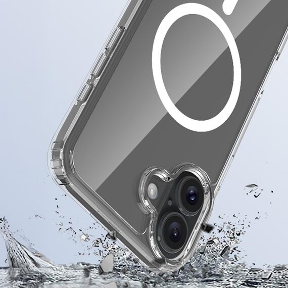 3mk Armor MagCase for iPhone 16 - transparent