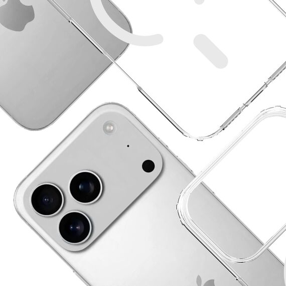 3mk Armor MagCase for iPhone 17 Pro - Transparent